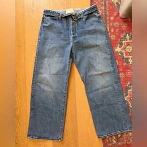 MOTHER ‘The Fold Over Dodger Ankle’ Jeans